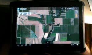 2013-07-01 Samsung tablet w-Google Earth & TBC calc pts