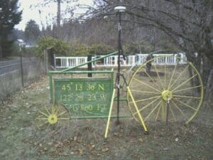 Tractor Lat/Long sign